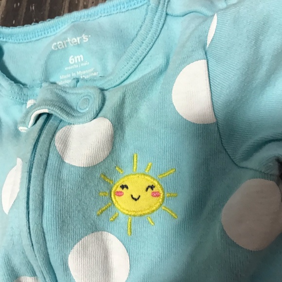 ❌SOLD❌ 6M Carter’s double zipper Fleece/Cotton PJ - Picture 14 of 16